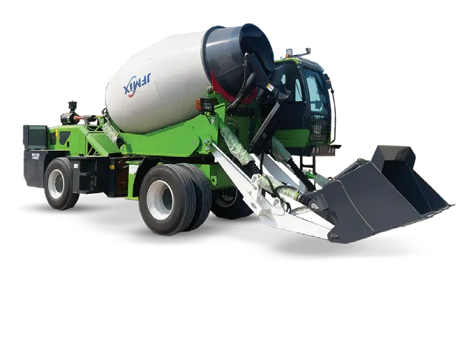 Self Loading Concrete Mixer